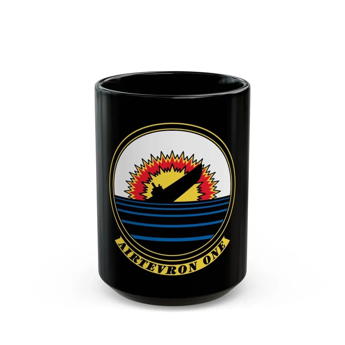 VX 1 Pioneers (U.S. Navy) Black Coffee Mug 15oz - Go Mug Yourself