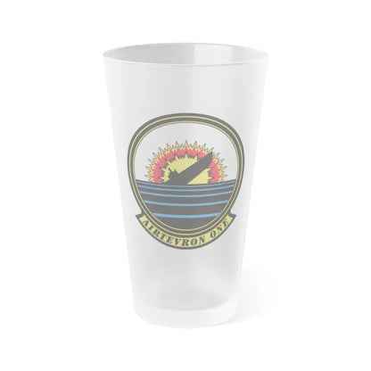 VX 1 Pioneers (U.S. Navy) Frosted Pint Glass 16oz Default Title - Go Mug Yourself