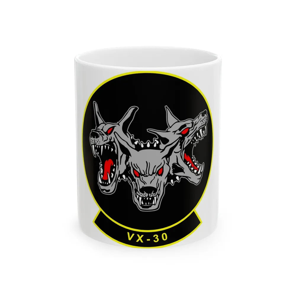 VX 30 Bloodhounds (U.S. Navy) White Coffee Mug-11oz-Go Mug Yourself