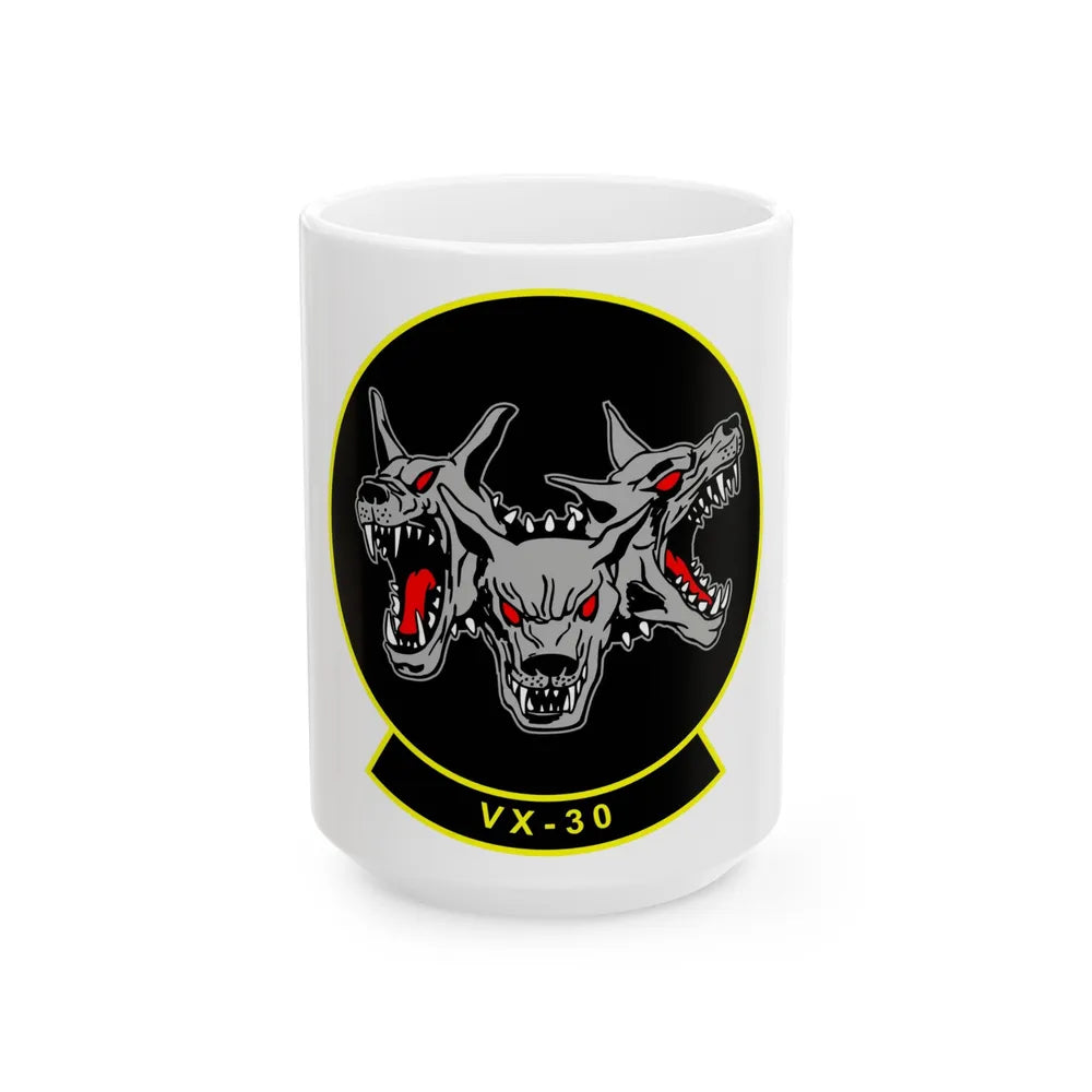 VX 30 Bloodhounds (U.S. Navy) White Coffee Mug-15oz-Go Mug Yourself