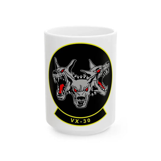 VX 30 Bloodhounds (U.S. Navy) White Coffee Mug 15oz - Go Mug Yourself