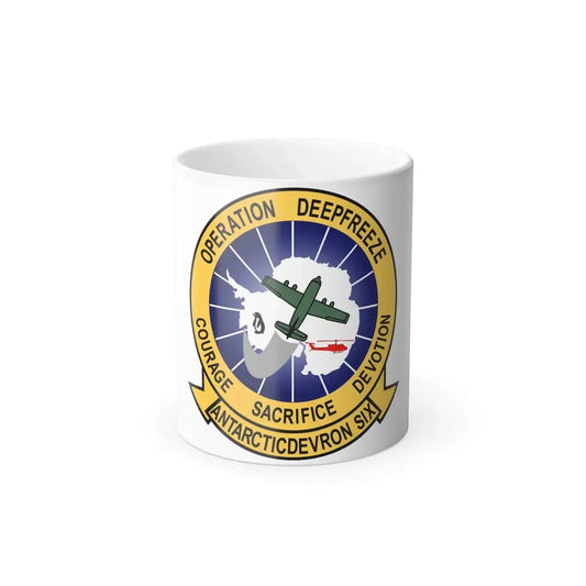 VXE 6 Puckered Penguins (U.S. Navy) Color Changing Mug 11oz Default Title 11oz - Go Mug Yourself
