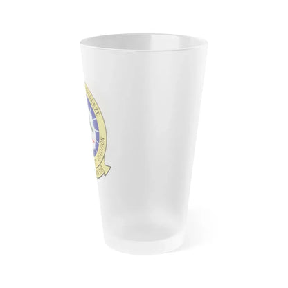 VXE 6 Puckered Penguins (U.S. Navy) Frosted Pint Glass 16oz - Go Mug Yourself