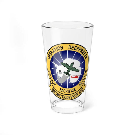 VXE 6 Puckered Penguins (U.S. Navy) Pint Glass 16oz 16oz - Go Mug Yourself