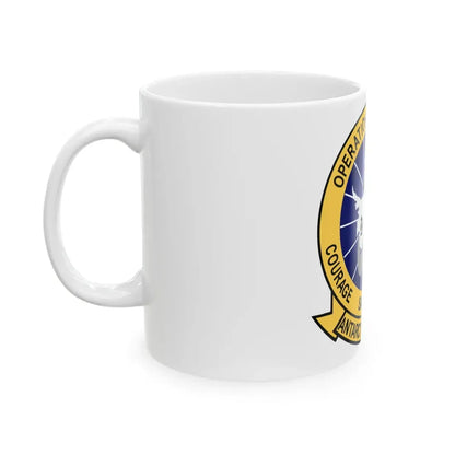 VXE 6 Puckered Penguins (U.S. Navy) White Coffee Mug - Go Mug Yourself