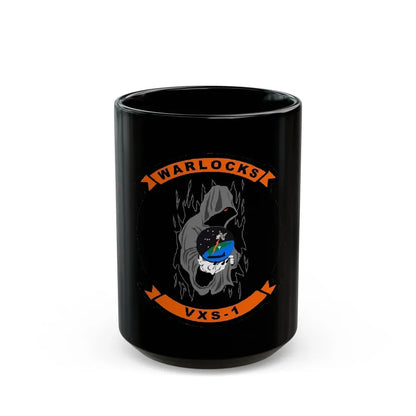 VXS 1 Warlocks (U.S. Navy) Black Coffee Mug 15oz - Go Mug Yourself