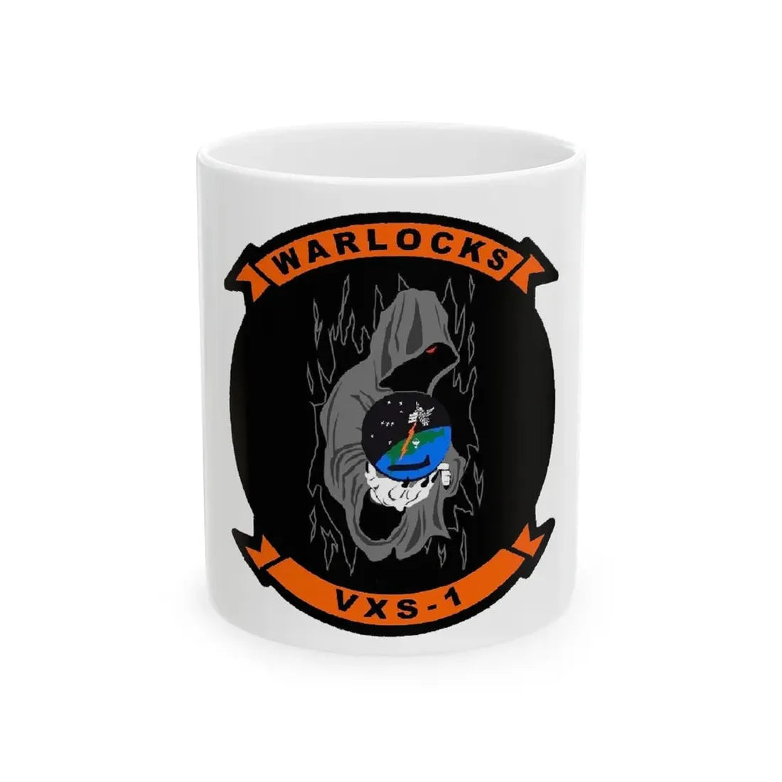 VXS 1 Warlocks (U.S. Navy) White Coffee Mug 11oz - Go Mug Yourself
