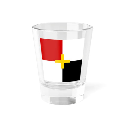 Vyshhorod flag (Ukraine) Shot Glass 1.5oz 1.5oz - Go Mug Yourself