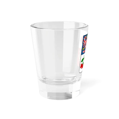 Vysocina Region CoA CZ (Czech Republic) (Coat of Arms) Shot Glass 1.5oz - Go Mug Yourself
