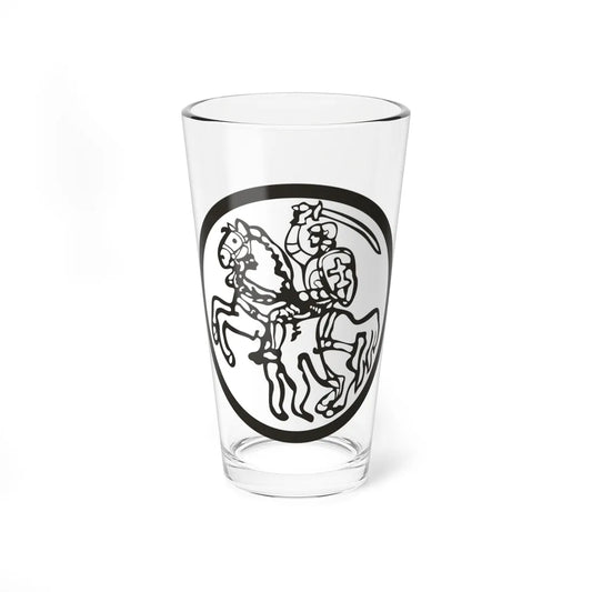 Vytis 1918 (Belarus) (Coat of Arms) Pint Glass 16oz 16oz - Go Mug Yourself
