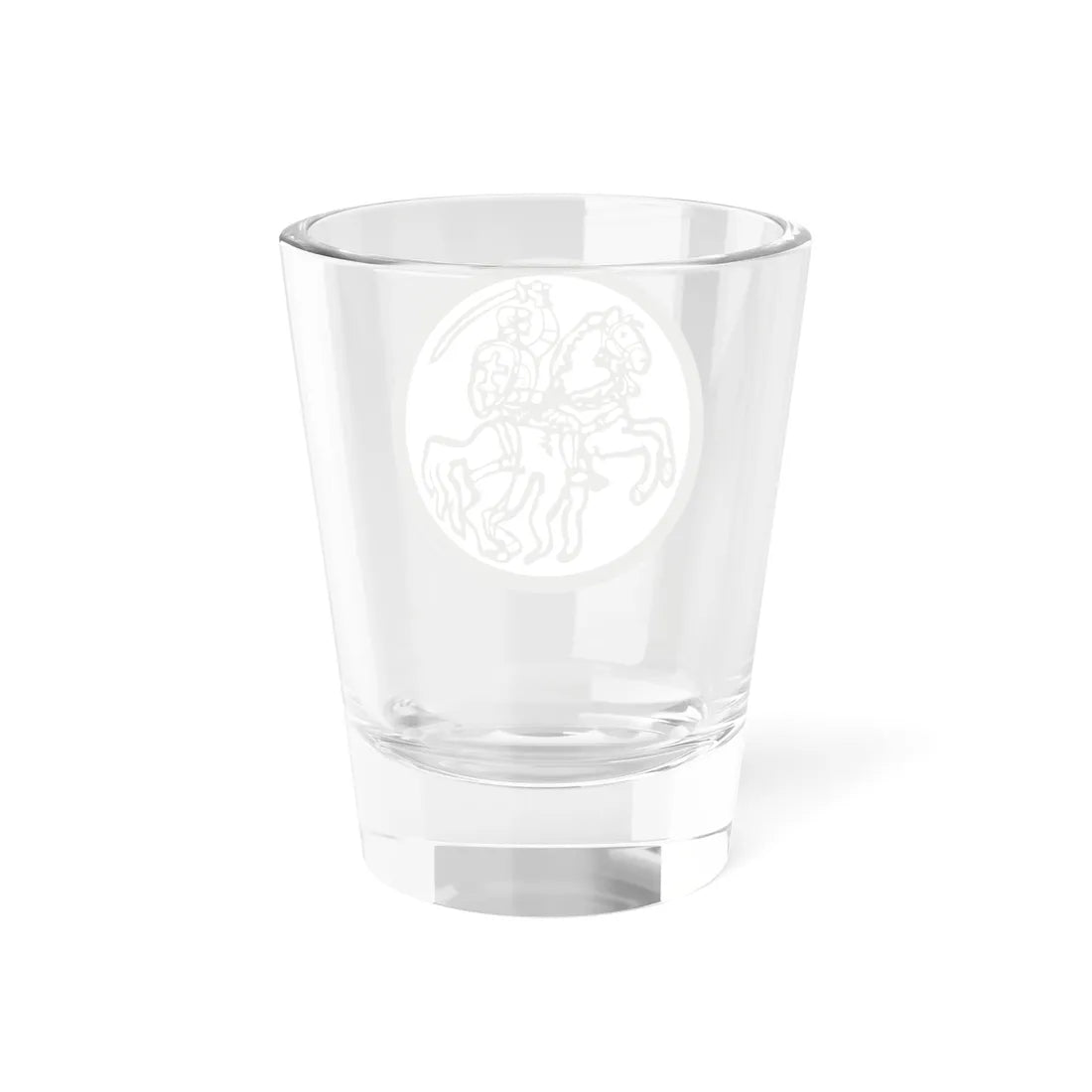 Vytis 1918 (Belarus) (Coat of Arms) Shot Glass 1.5oz - Go Mug Yourself