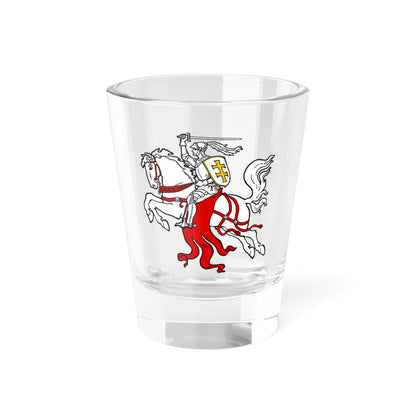 Vytis of Antanas Žmuidzinavičius 1917 (Lithuania) (Coat of Arms) Shot Glass 1.5oz 1.5oz - Go Mug Yourself