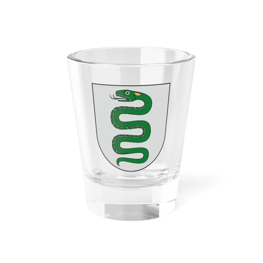 Vyžuonos herbas (Lithuania) (Coat of Arms) Shot Glass 1.5oz 1.5oz - Go Mug Yourself