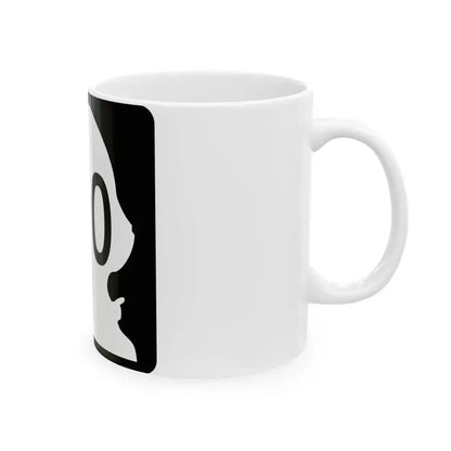 WA-100 (Washington) (Road Sign) White Coffee Mug - Go Mug Yourself