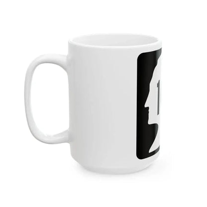 WA-101 (Washington) (Road Sign) White Coffee Mug - Go Mug Yourself