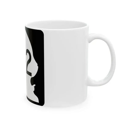 WA-102 (Washington) (Road Sign) White Coffee Mug - Go Mug Yourself