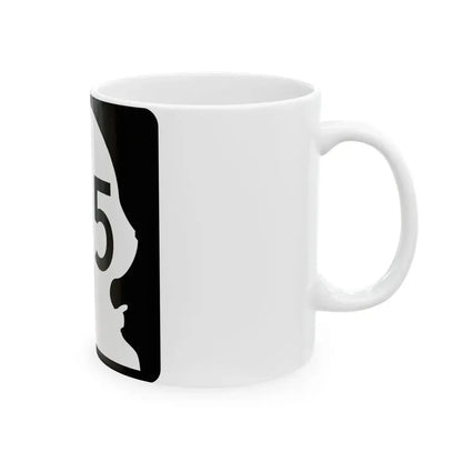 WA-105 (Washington) (Road Sign) White Coffee Mug - Go Mug Yourself