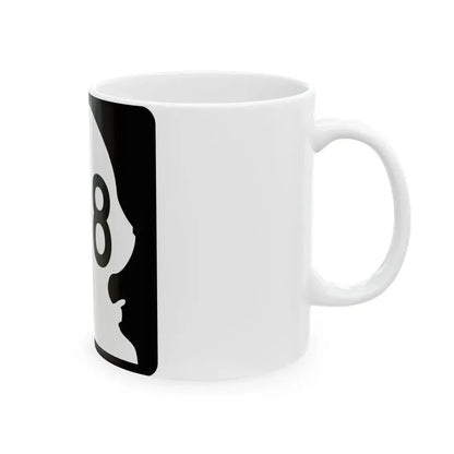 WA-108 (Washington) (Road Sign) White Coffee Mug - Go Mug Yourself