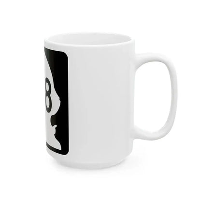 WA-108 (Washington) (Road Sign) White Coffee Mug - Go Mug Yourself