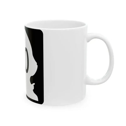 WA-110 (Washington) (Road Sign) White Coffee Mug - Go Mug Yourself