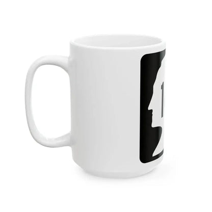 WA-161 (Washington) (Road Sign) White Coffee Mug - Go Mug Yourself