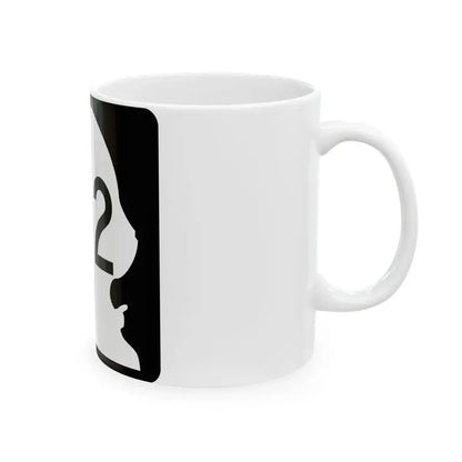 WA-162 (Washington) (Road Sign) White Coffee Mug - Go Mug Yourself