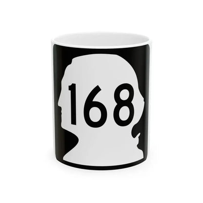 WA-168 (Washington) (Road Sign) White Coffee Mug 11oz - Go Mug Yourself