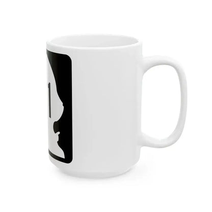 WA-171 (Washington) (Road Sign) White Coffee Mug - Go Mug Yourself