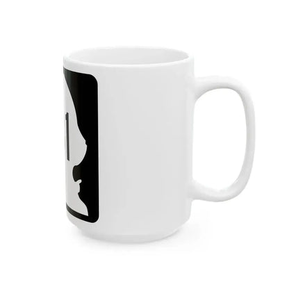 WA-181 (Washington) (Road Sign) White Coffee Mug - Go Mug Yourself