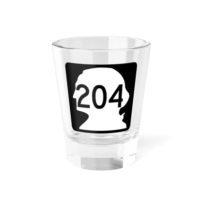 WA-204 (Washington) (Road Sign) Shot Glass 1.5oz 1.5oz - Go Mug Yourself