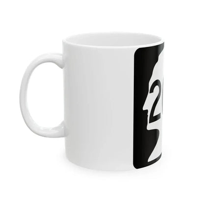 WA-204 (Washington) (Road Sign) White Coffee Mug - Go Mug Yourself