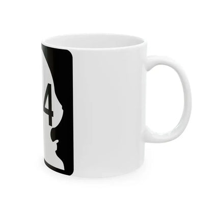 WA-204 (Washington) (Road Sign) White Coffee Mug - Go Mug Yourself