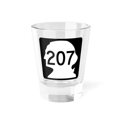WA-207 (Washington) (Road Sign) Shot Glass 1.5oz 1.5oz - Go Mug Yourself