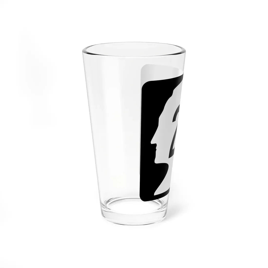 WA-21 (Washington) (Road Sign) Pint Glass 16oz - Go Mug Yourself