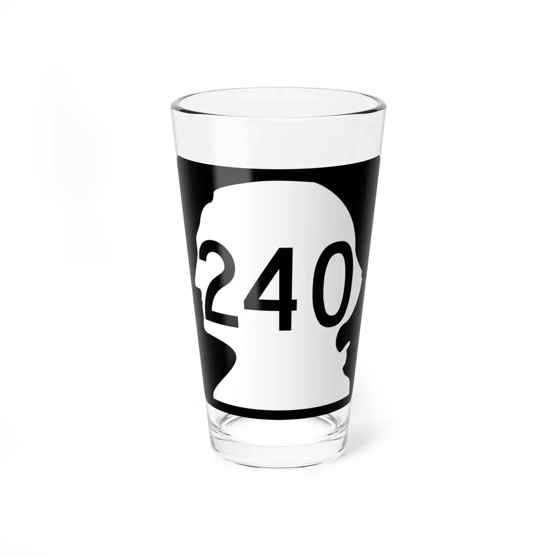 WA-240 (Washington) (Road Sign) Pint Glass 16oz 16oz - Go Mug Yourself