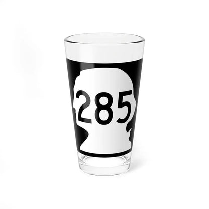 WA-285 (Washington) (Road Sign) Pint Glass 16oz 16oz - Go Mug Yourself