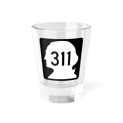 WA-311 (Washington) (Road Sign) Shot Glass 1.5oz 1.5oz - Go Mug Yourself