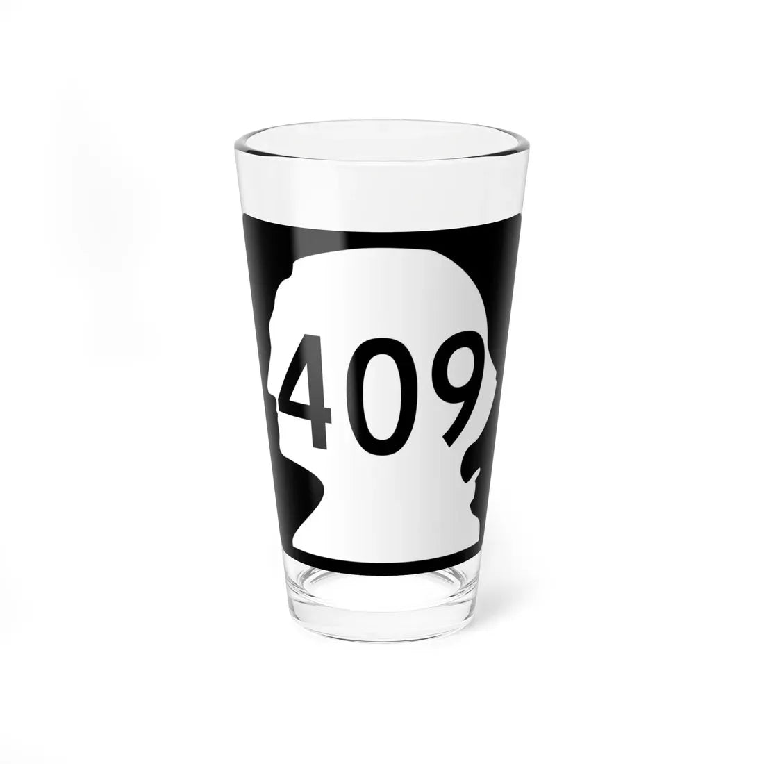 WA-409 (Washington) (Road Sign) Pint Glass 16oz 16oz - Go Mug Yourself