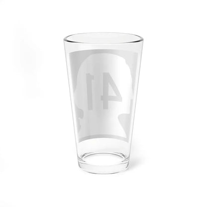 WA-41 (Washington) (Road Sign) Pint Glass 16oz - Go Mug Yourself