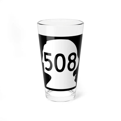 WA-508 (Washington) (Road Sign) Pint Glass 16oz 16oz - Go Mug Yourself