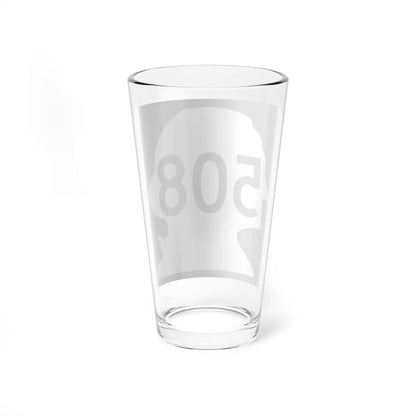 WA-508 (Washington) (Road Sign) Pint Glss 16oz - Go Mug Yourself