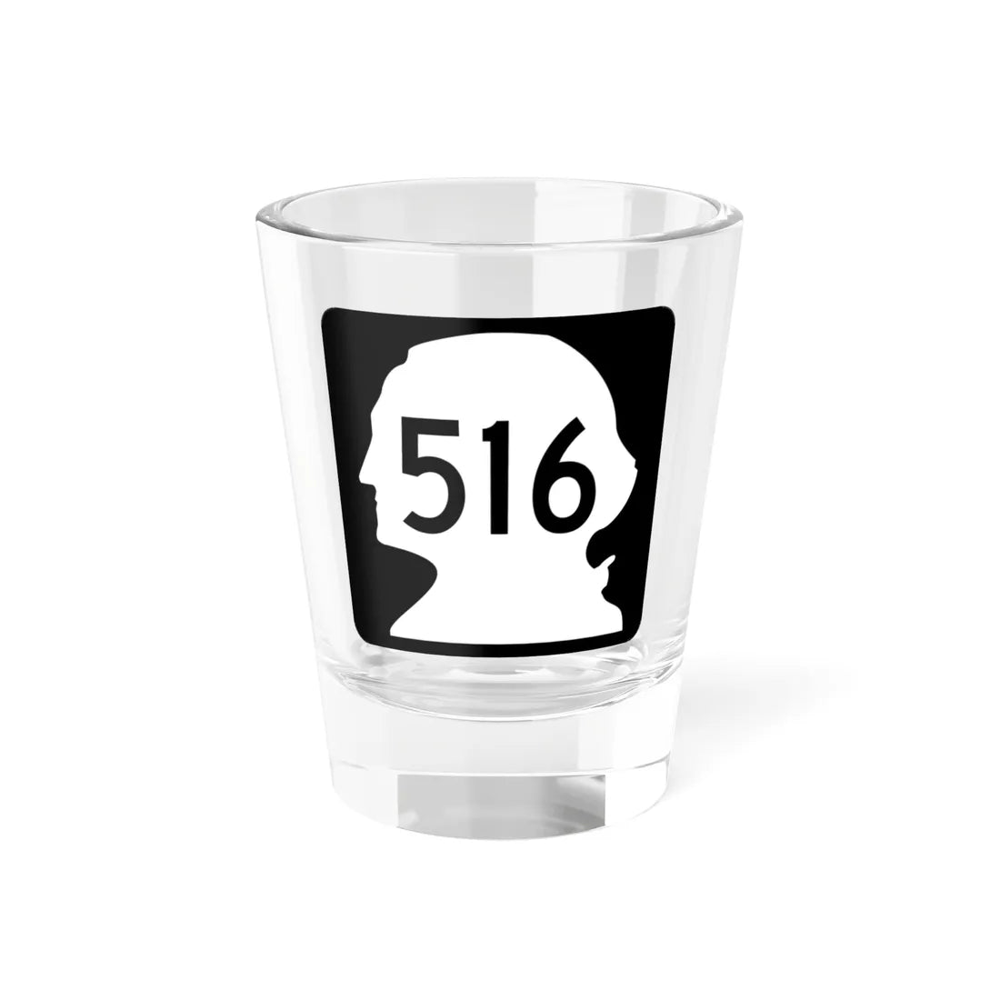 WA-516 (Washington) (Road Sign) Shot Glass 1.5oz 1.5oz - Go Mug Yourself