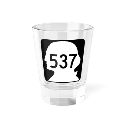 WA-537 (Washington) (Road Sign) Shot Glass 1.5oz 1.5oz - Go Mug Yourself