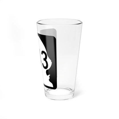 WA-543 (Washington) (Road Sign) Pint Glass 16oz - Go Mug Yourself
