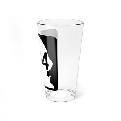 WA-544 (Washington) (Road Sign) Pint Glass 16oz - Go Mug Yourself