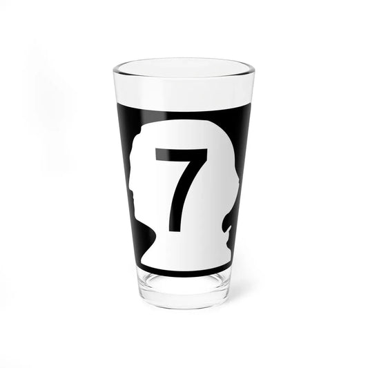 WA-7 (Washington) (Road Sign) Pint Glass 16oz 16oz - Go Mug Yourself