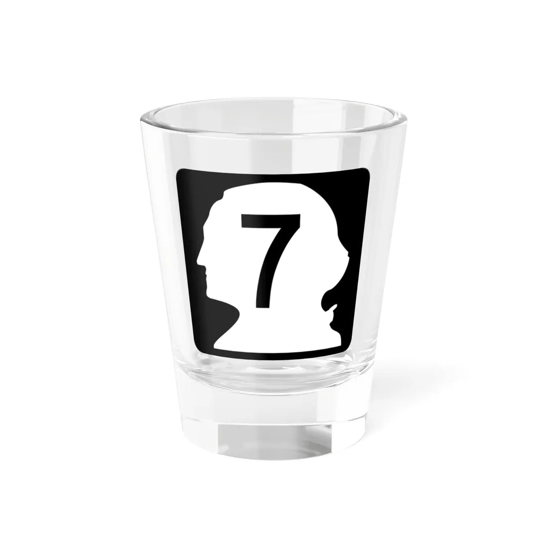 WA-7 (Washington) (Road Sign) Shot Glass 1.5oz 1.5oz - Go Mug Yourself