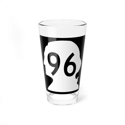 WA-96 (Washington) (Road Sign) Pint Glass 16oz 16oz - Go Mug Yourself
