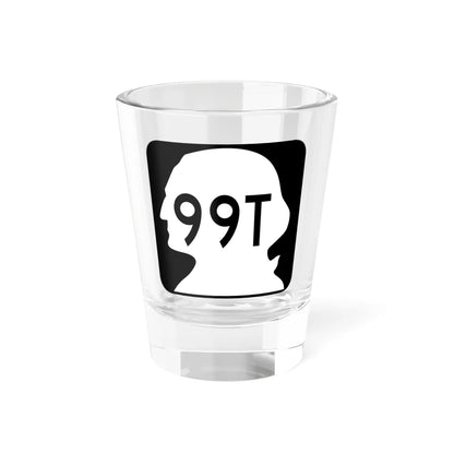 WA-99T (Washington) (Road Sign) Shot Glass 1.5oz 1.5oz - Go Mug Yourself