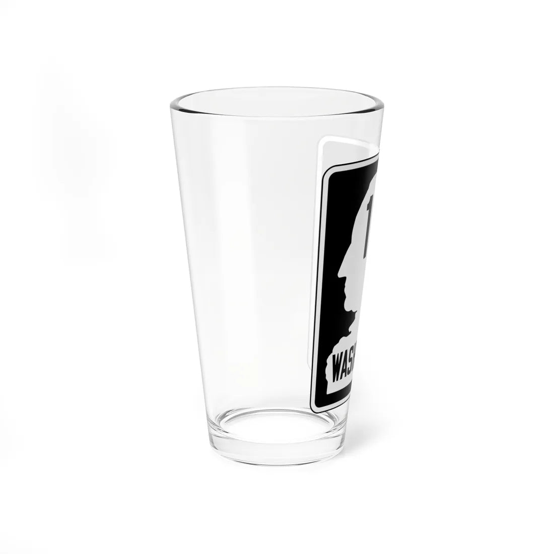 WA-PSH16 (Washington) (Road Sign) Pint Glass 16oz - Go Mug Yourself